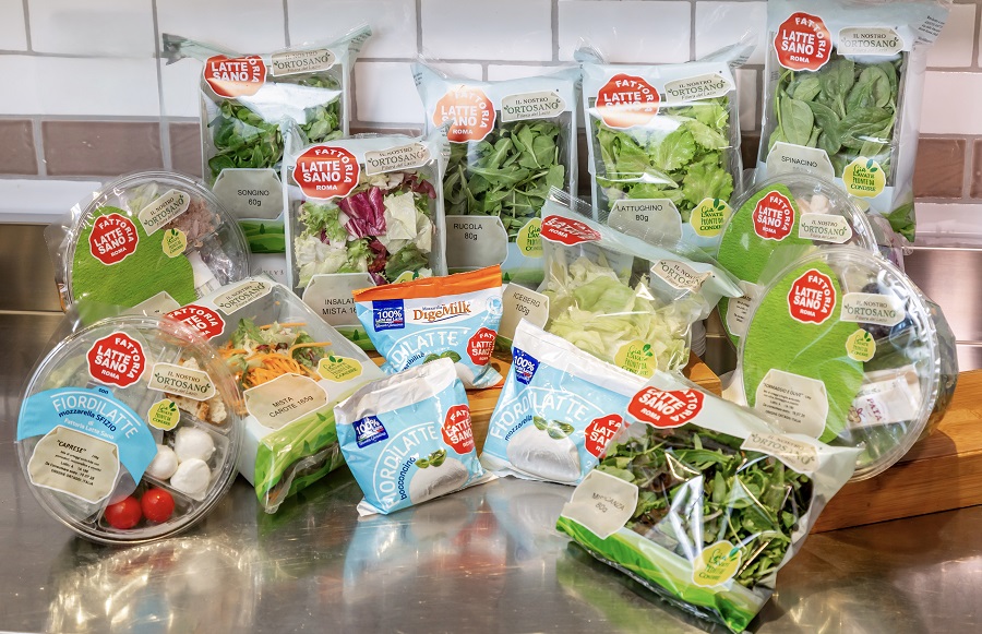 Latte Sano Lancia Nuove Insala