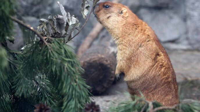 Le Marmotte Delle Alpi Si Spos