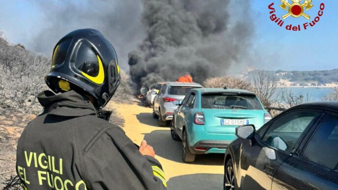 Nuova Ondata Di Incendi Nel Su