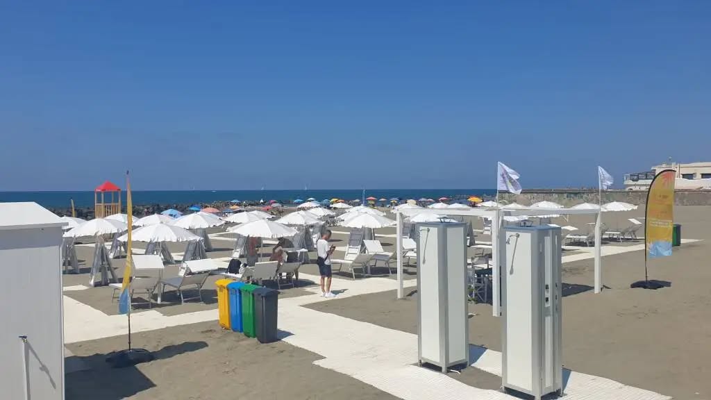 Nuova Spiaggia Accessibile Ina