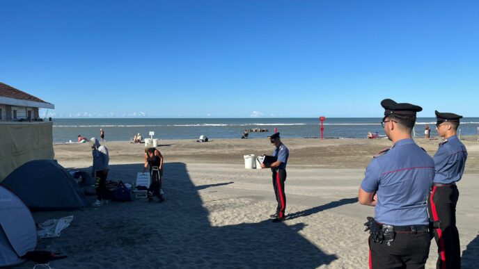Operazione Carabinieri A Ostia