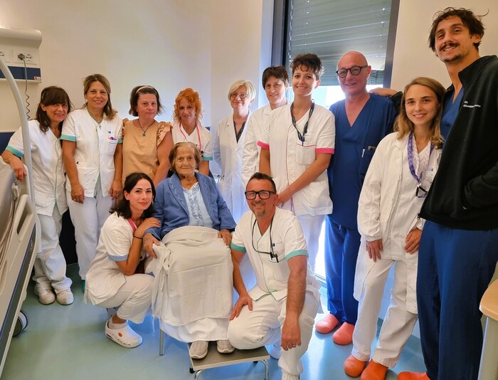 Paziente Di 103 Anni Torna A C