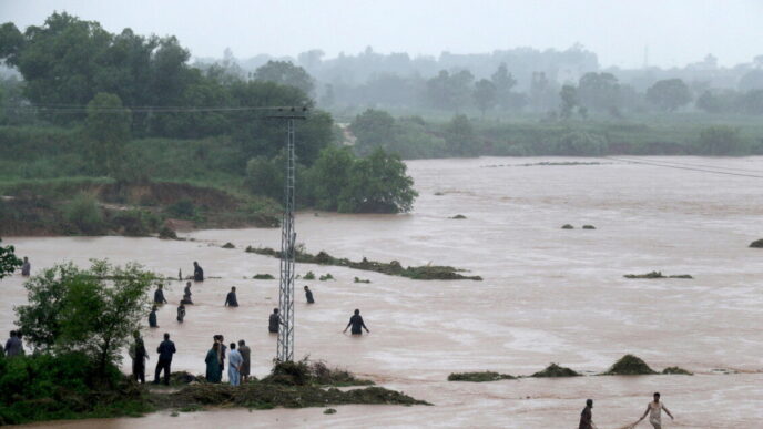Piogge Monsoniche In Pakistan