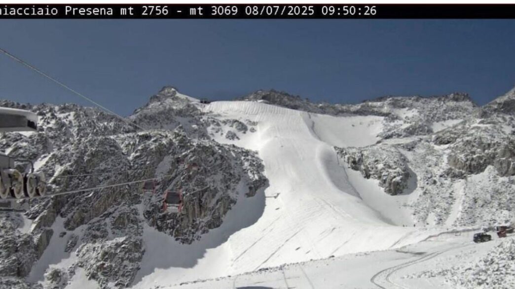 Prime Nevicate Sulle Montagne