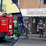 Principio Di Incendio Nella Cucina Dell’osteria Come Una Volta A Settimo Torinese, Intervento Dei Vigili Del Fuoco