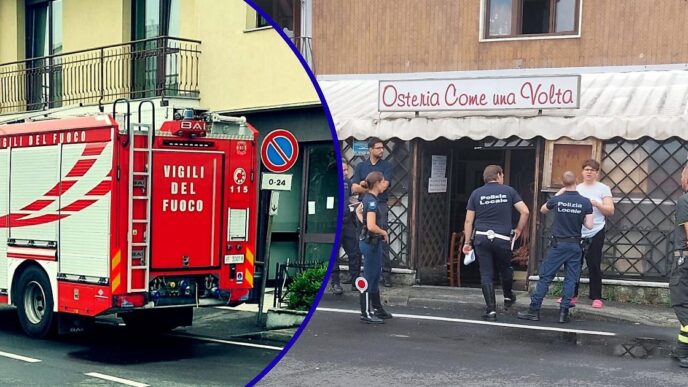 Principio Di Incendio Nella Cu
