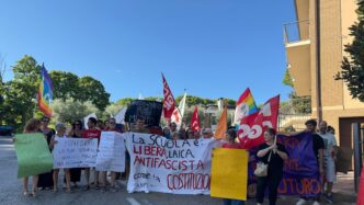 Protesta A Pesaro Contro Il Mi