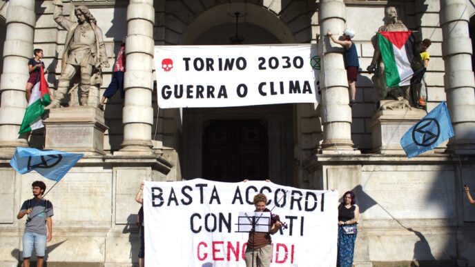 Protesta Di Extinction Rebelli