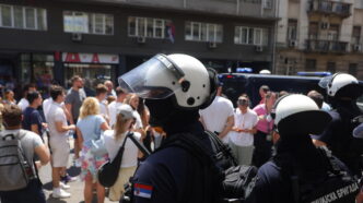 Proteste In Serbia3A Studenti B