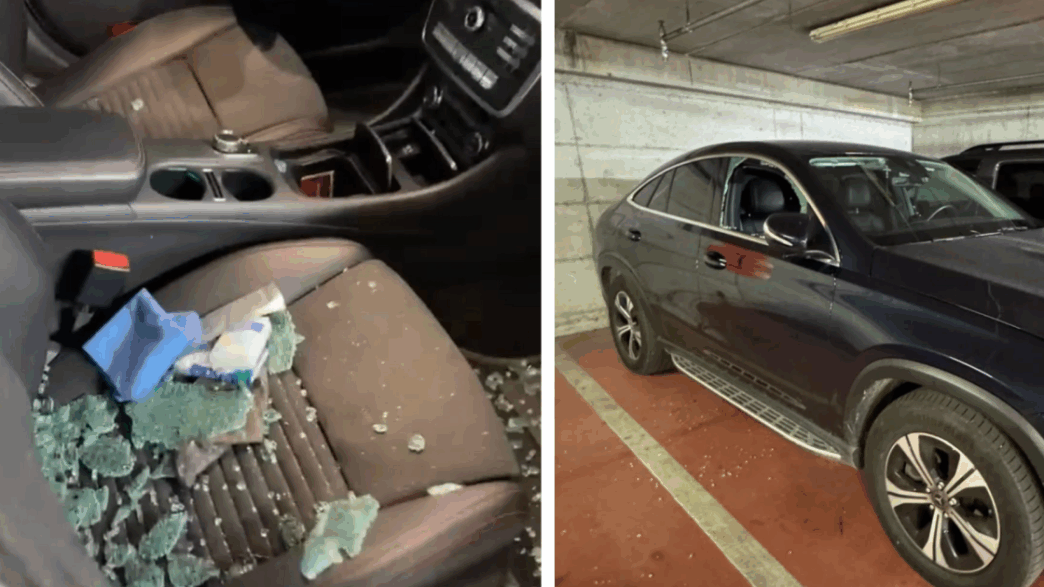 Raid Vandalico Nel Parcheggio