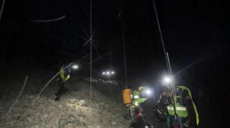 Recupero Di Tre Alpinisti Bloc