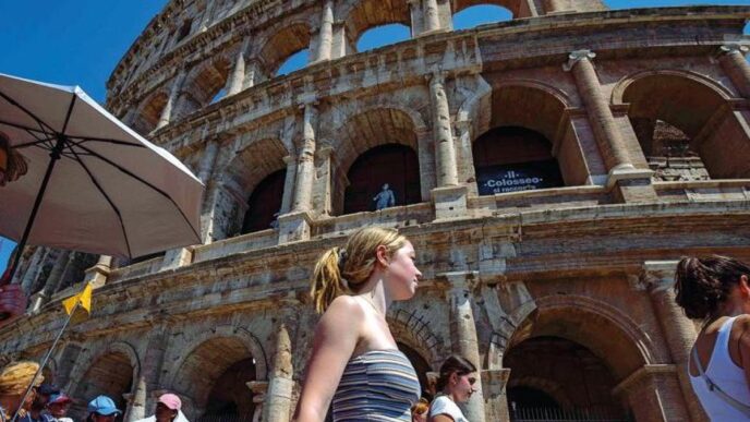 Romani E Turismo A Roma Nel 20