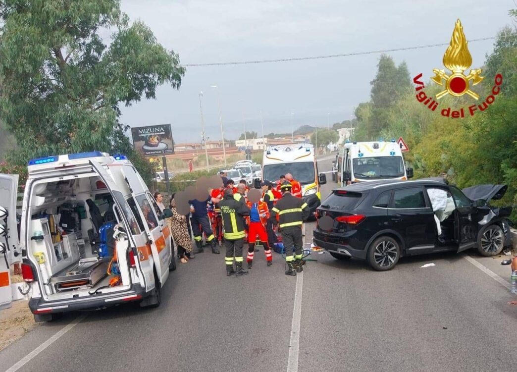 Scontro Frontale Ad Arzachena3A