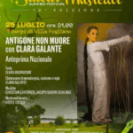 Latina Estate Festival 2025, Tra Poesia E Ribellione: Debutta Lo Spettacolo “Antigone Non Muore”