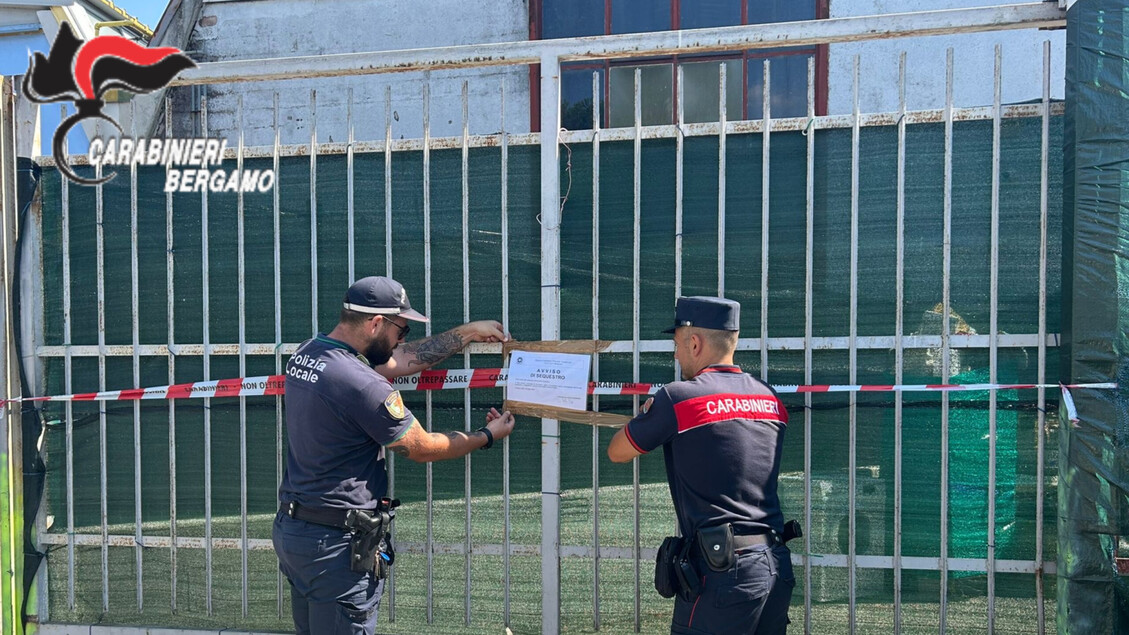 Sequestro Di Capannone A Ciser