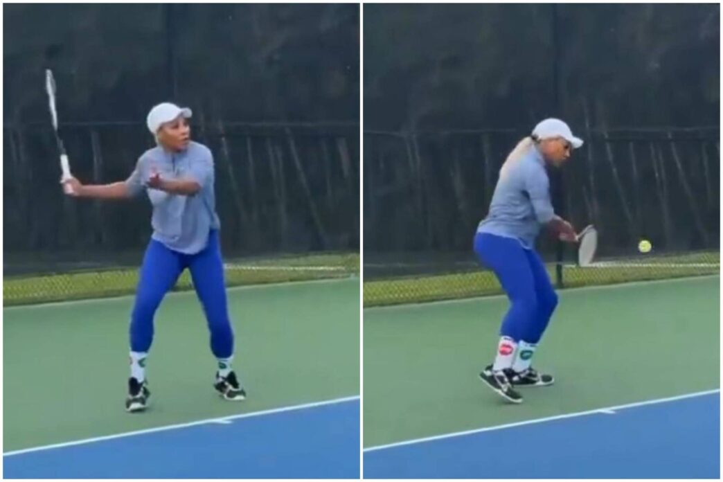 Serena Williams Si Allena Di N