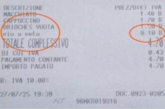 Sovrapprezzo Di 10 Centesimi P