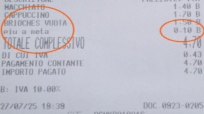 Sovrapprezzo Di 10 Centesimi P