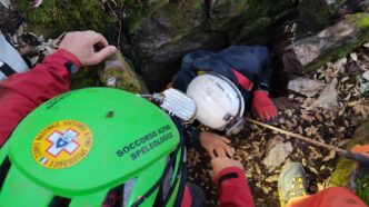 Speleologo Gravemente Ferito I