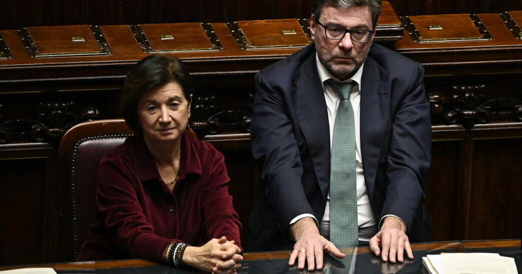 Tajani E Giorgetti2C Fra Cittad