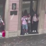 Temporale Improvviso A Roma Trasforma Via Del Tritone In Un Vero Fiume Durante Un Pomeriggio Di Pioggia