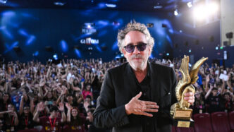 Tim Burton E Monica Bellucci A