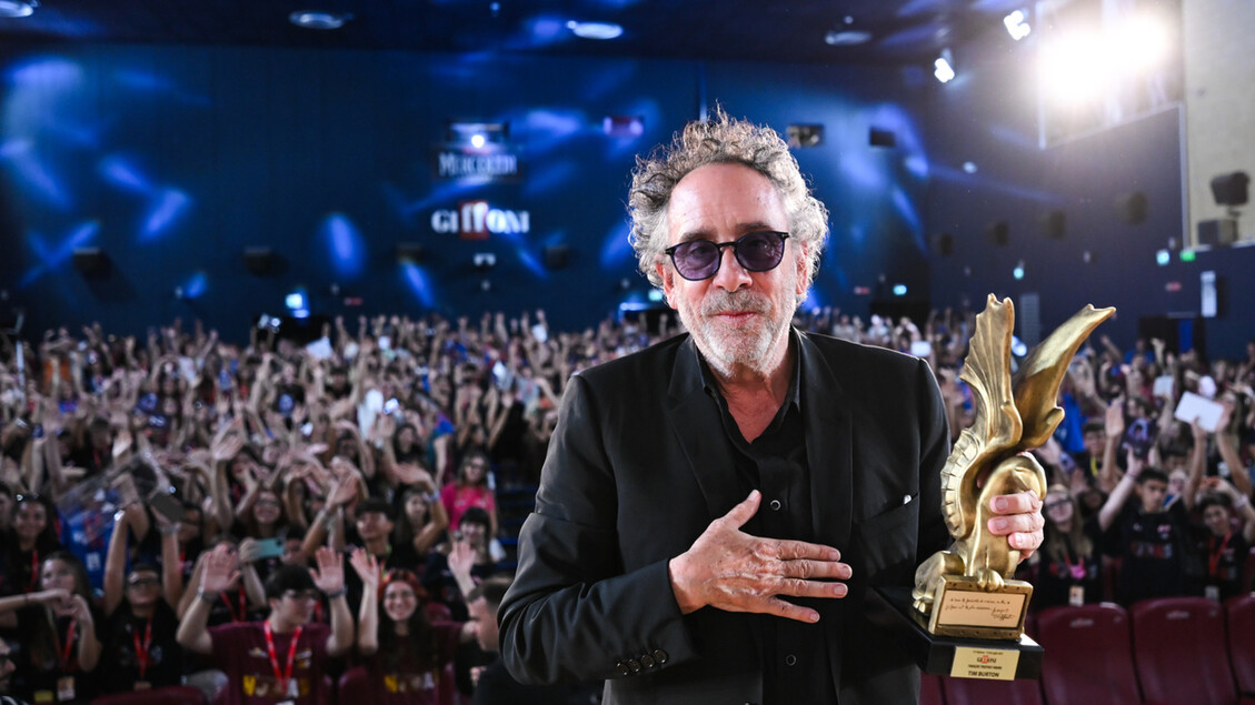 Tim Burton E Monica Bellucci A
