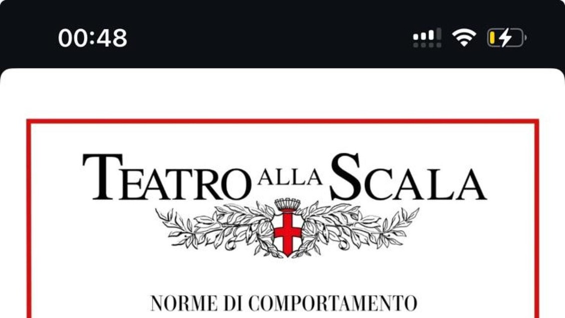 Torna Il Dress Code Al Teatro