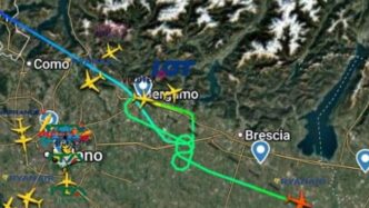 Traffico Aereo Bloccato A Berg