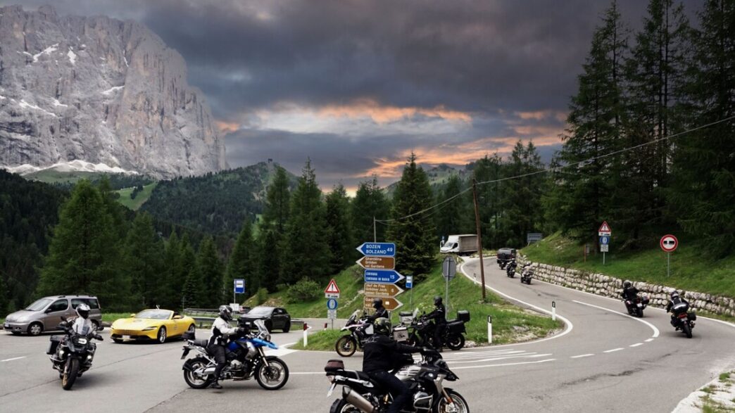 Traffico Motorizzato Sui Valic