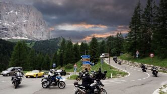 Traffico Motorizzato Sui Valic