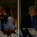 Trump Celebra Il 4 Luglio Con Un Bacio E Un Ballo Dal Balcone Della Casa Bianca