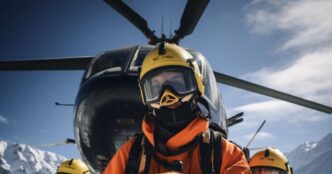 Un Alpinista Ferito Sulla Punt