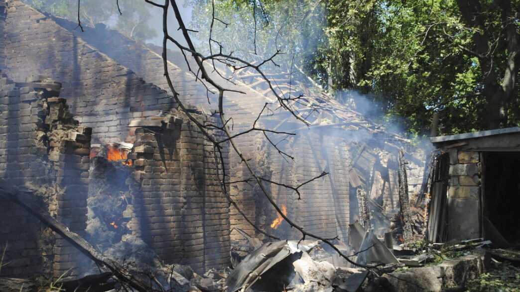 Un Attacco Con Droni Russi Col
