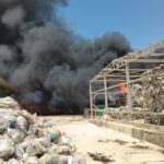 Un Incendio Devasta Lo Stabilimento Di Rifiuti Di Augusta, Inquietudine Per La Nube Tossica Sulla Provincia Di Siracusa