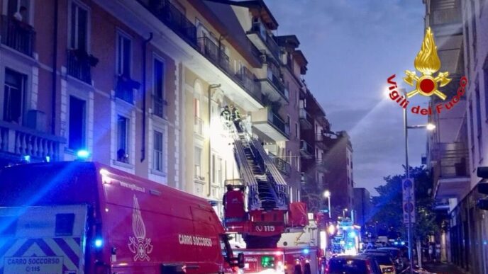 Una Persona Muore In Incendio