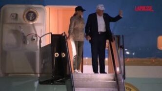 Usa2C Trump E Melania Arrivano