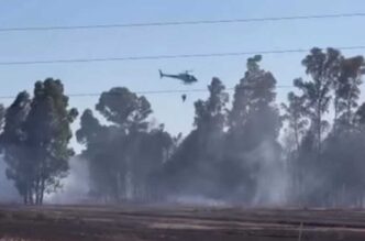 Vasto Incendio Di Sterpaglie M