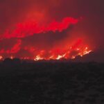 Vasto Incendio Nella Riserva Naturale Del Monte Cofani Devastato Un Ampio Settore Nella Notte