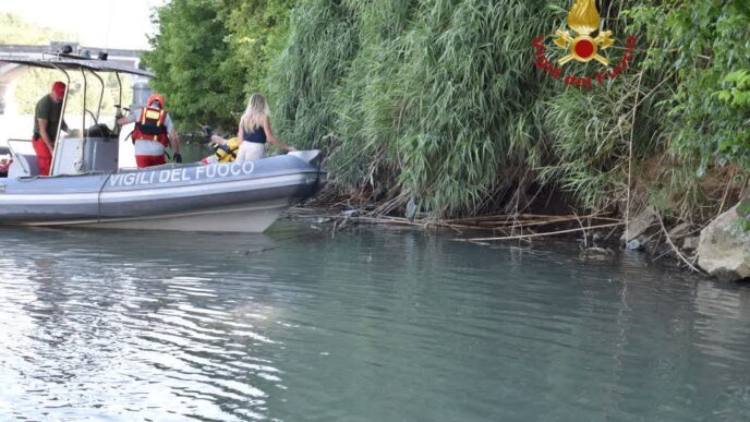 Vigili Del Fuoco Salvano Un Ca