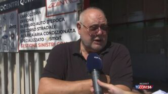 Voragine Chiude Una Strada Fra