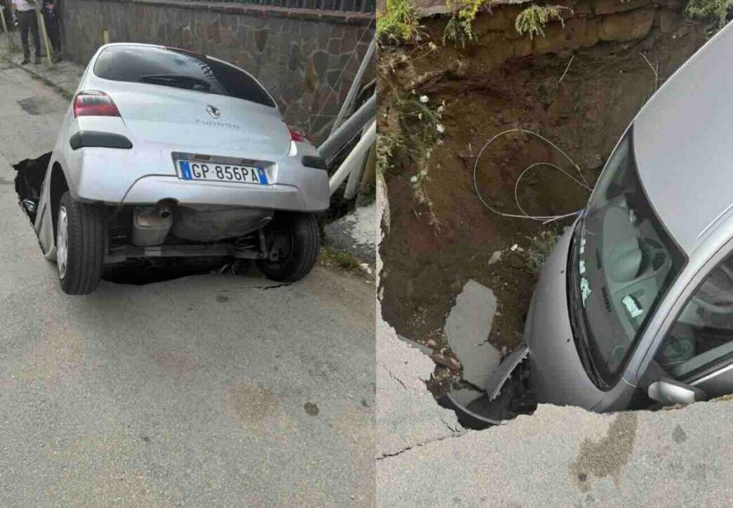 Voragine In Via Magellano A Me