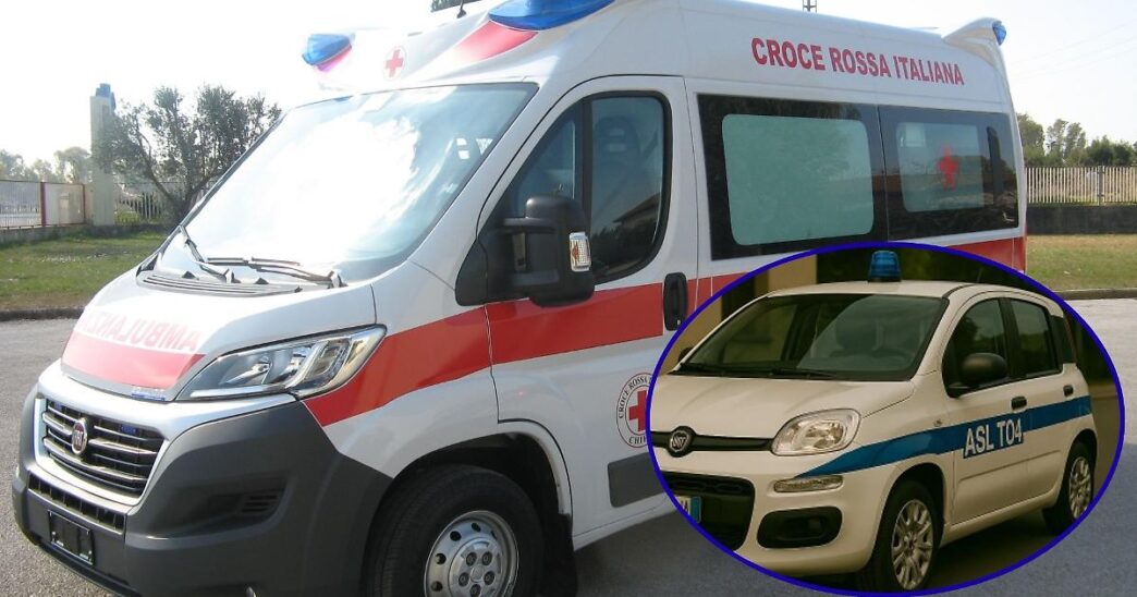 Ribaltamento Di Una Fiat Panda
