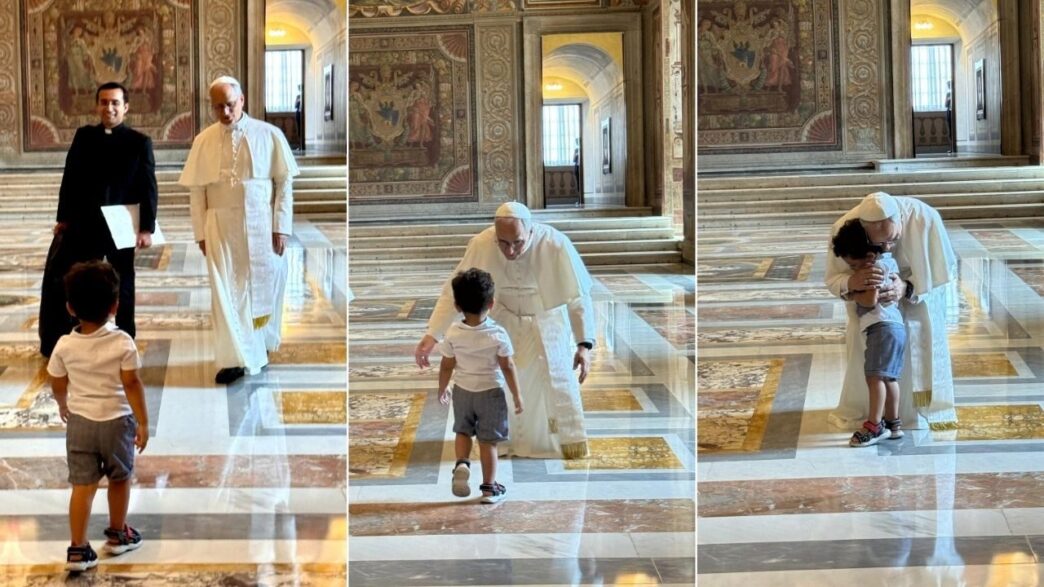Un Abbraccio Inatteso Tra Papa