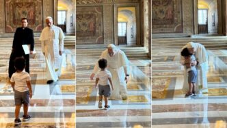 Un Abbraccio Inatteso Tra Papa