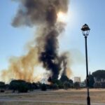 Una Forte Esplosione Scuote Roma Est: Si Solleva Una Colonna Di Fumo Visibile Per Chilometri