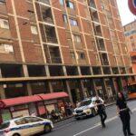 A Bologna intervento di polizia municipale, militari e unità cinofila blocca un ragazzo in via marconi con spray urticante