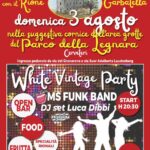 A Cerveteri Replica Il White Vintage Party Organizzato Dal Rione Garbatella Al Parco Della Legnara