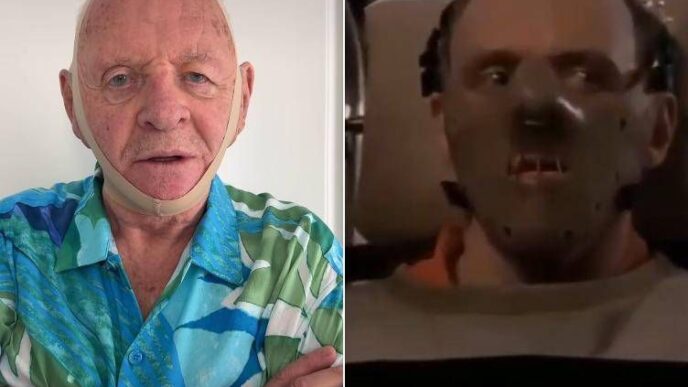 Anthony Hopkins Imita Hannibal