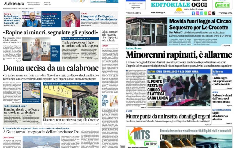 Aumento Delle Rapine Nel Centr